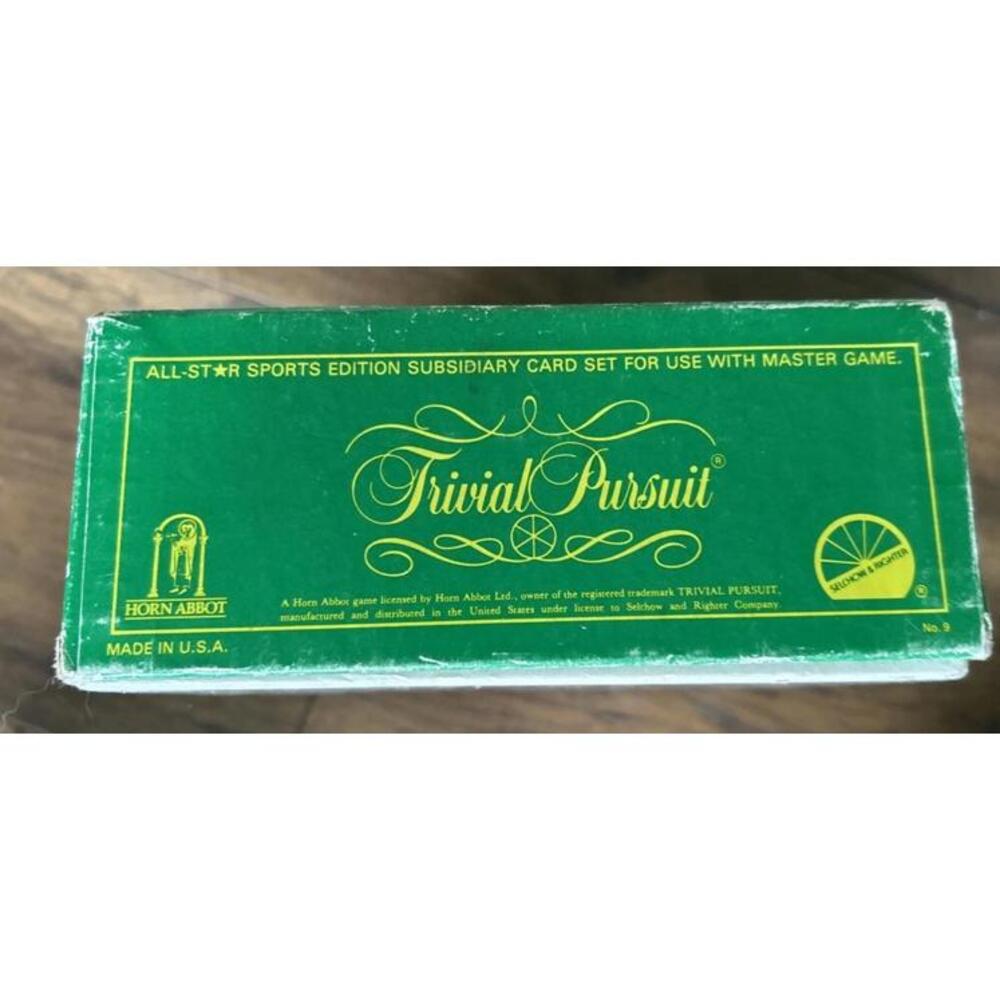Vintage Trivial Pursuit All-Star Sport Edition Card Set 1981 - Picture 5 of 7